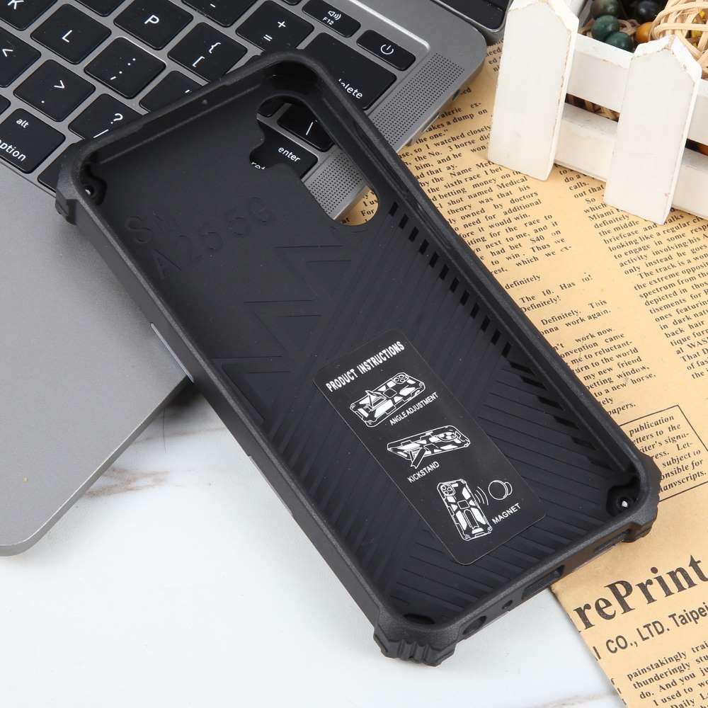 Outdoor Hülle für Samsung Galaxy A25 Camouflage Shockproof Schutz Armor Cover