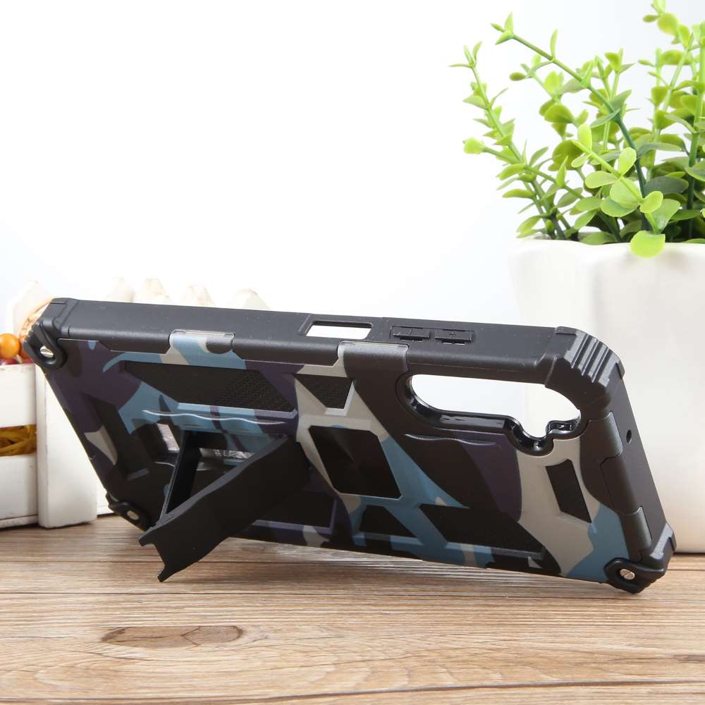 Outdoor Hülle für Samsung Galaxy A05s Camouflage Shockproof Schutz Armor Cover