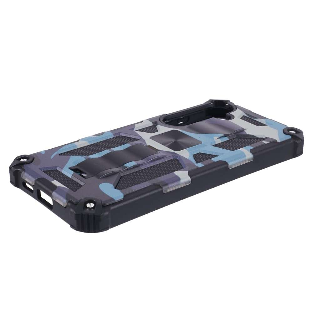 Outdoor Hülle für Samsung Galaxy S24 FE Camouflage Shockproof Schutz Armor Cover