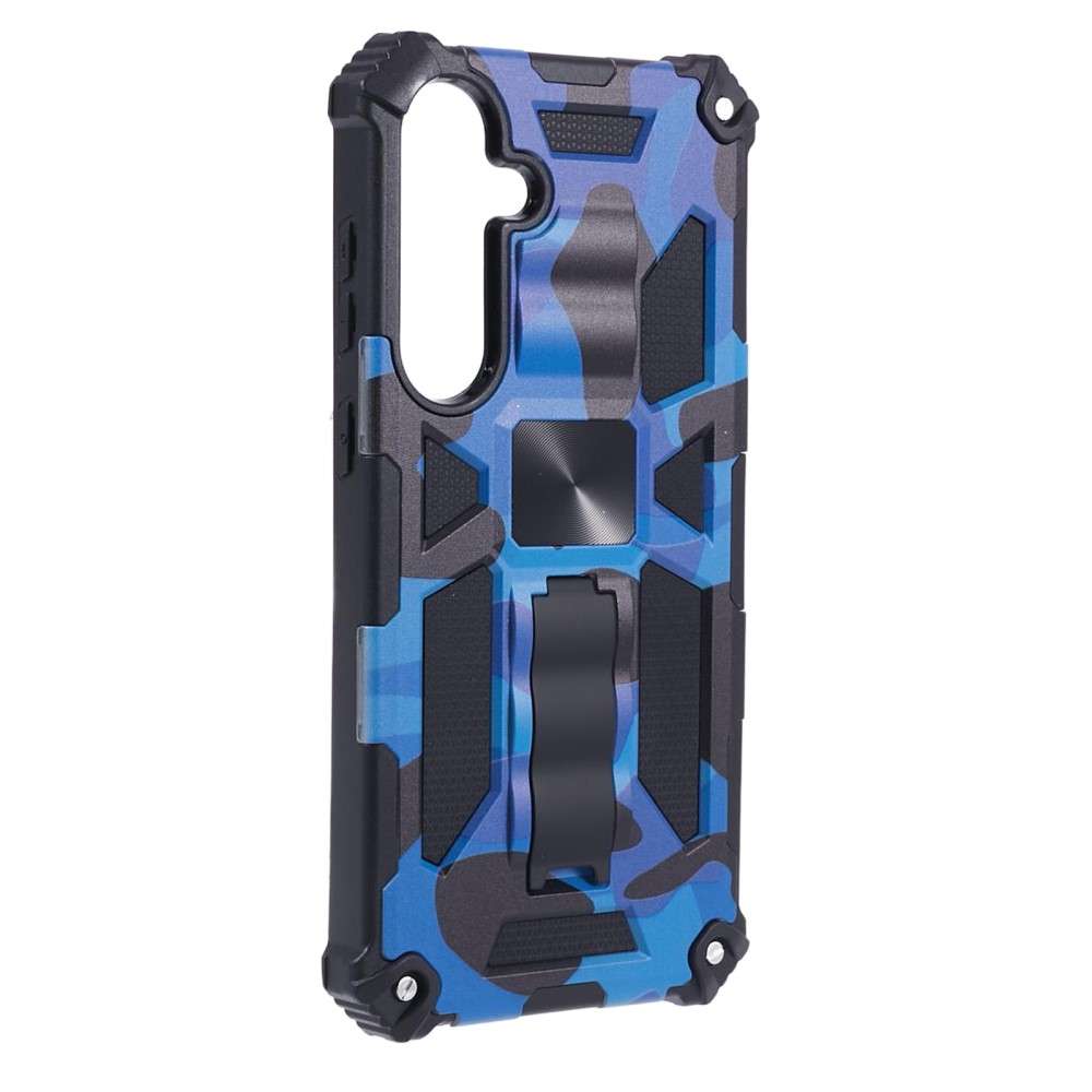 Outdoor Hülle für Samsung Galaxy S24 FE Camouflage Shockproof Schutz Armor Cover