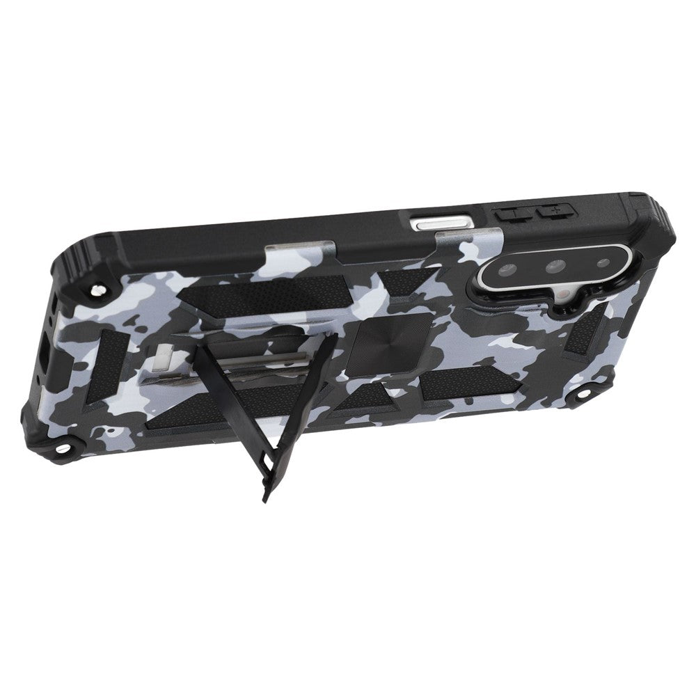 Outdoor Hülle für Samsung Galaxy A26 Camouflage Shockproof Schutz Armor Cover