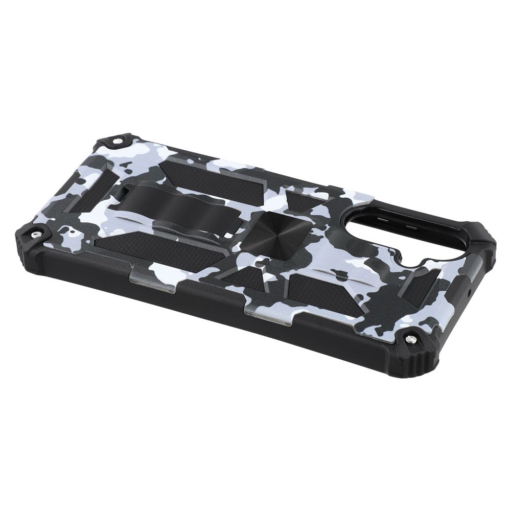 Outdoor Hülle für Samsung Galaxy A26 Camouflage Shockproof Schutz Armor Cover