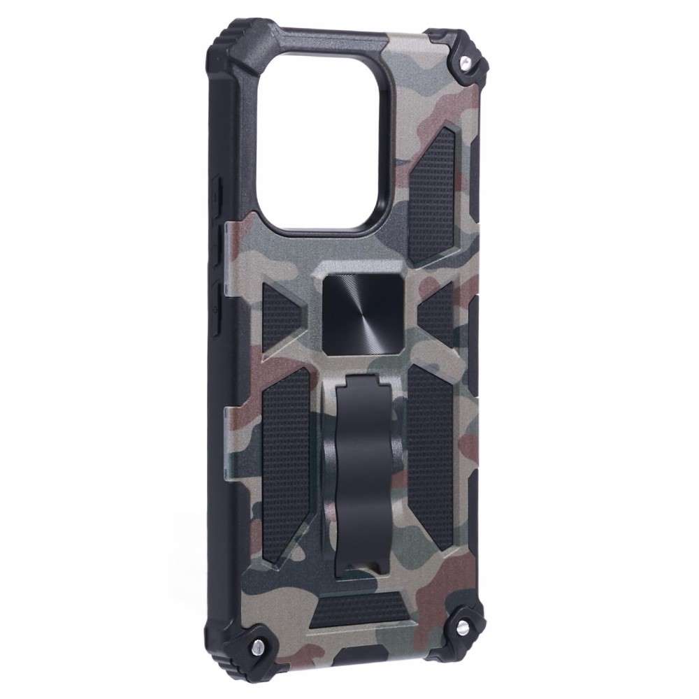 Outdoor Hülle für Xiaomi Redmi Note 13 PRO 4G Camouflage Shockproof TPU Cover