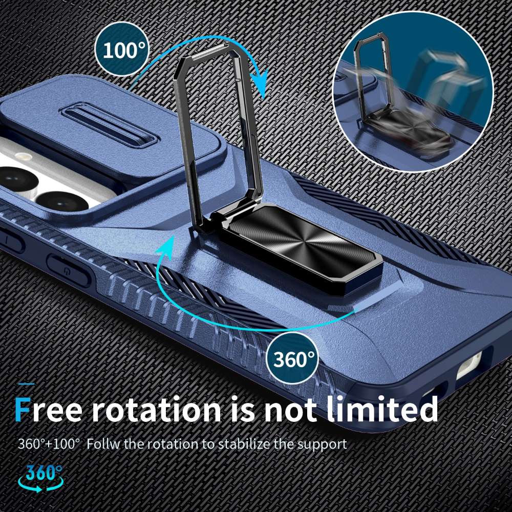 Outdoor Hülle für Samsung Galaxy S24 Camshield Holder Schutz Cover Ring Ständer