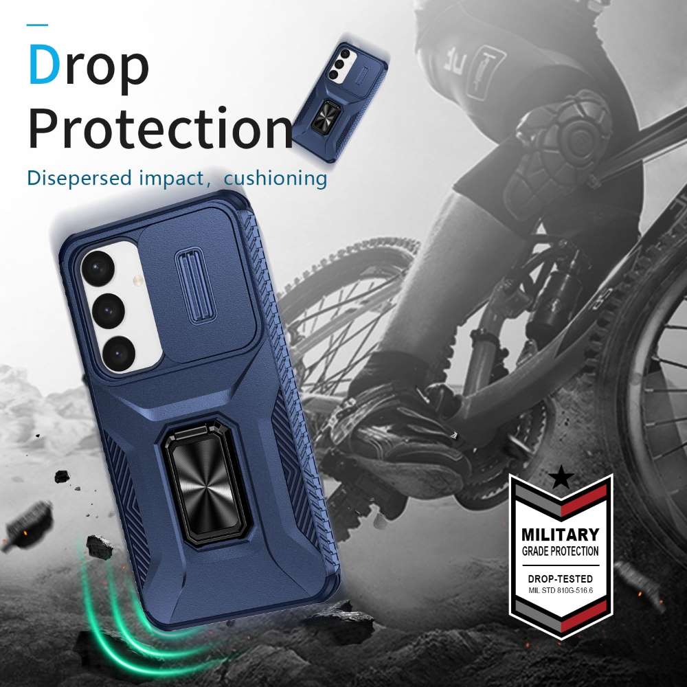 Outdoor Hülle für Samsung Galaxy S24 Camshield Holder Schutz Cover Ring Ständer