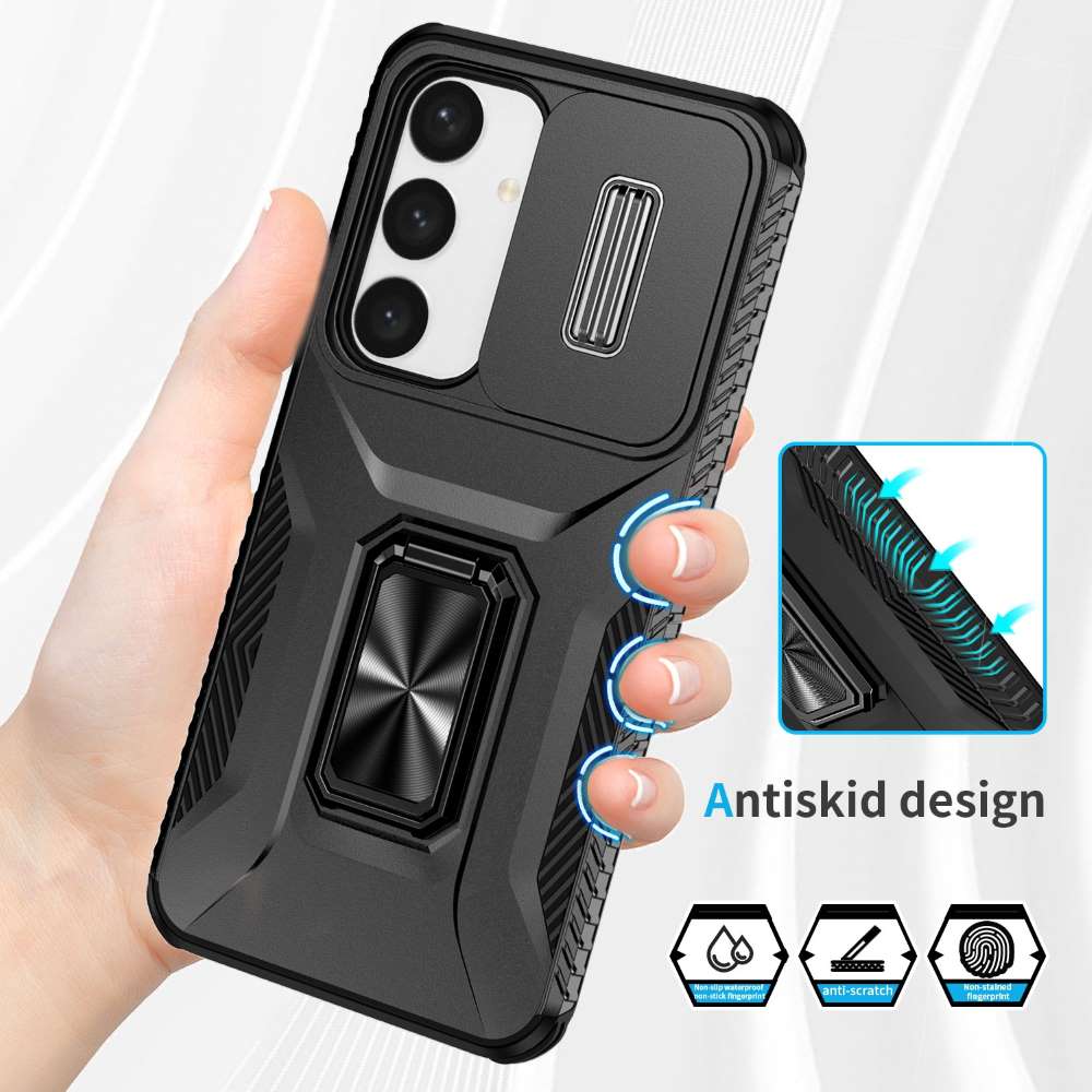 Outdoor Hülle für Samsung Galaxy S24 Camshield Holder Schutz Cover Ring Ständer