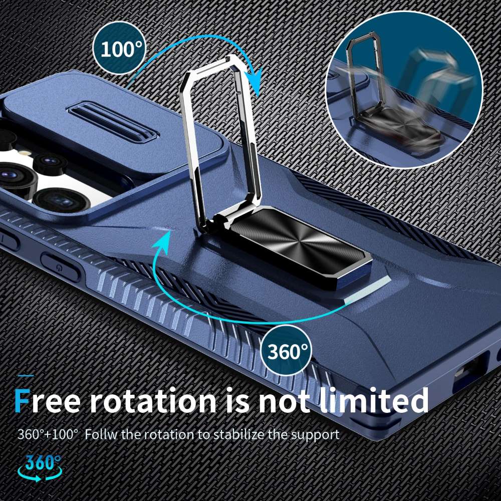 Outdoor Hülle für Samsung Galaxy S24 ULTRA Camshield Holder Schutz Cover Ständer