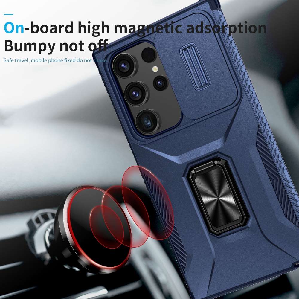 Outdoor Hülle für Samsung Galaxy S24 ULTRA Camshield Holder Schutz Cover Ständer