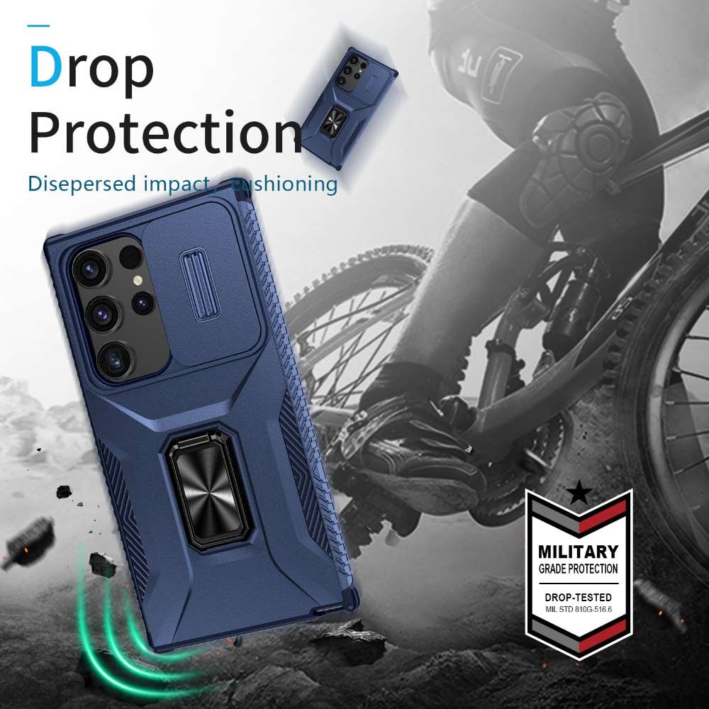 Outdoor Hülle für Samsung Galaxy S24 ULTRA Camshield Holder Schutz Cover Ständer