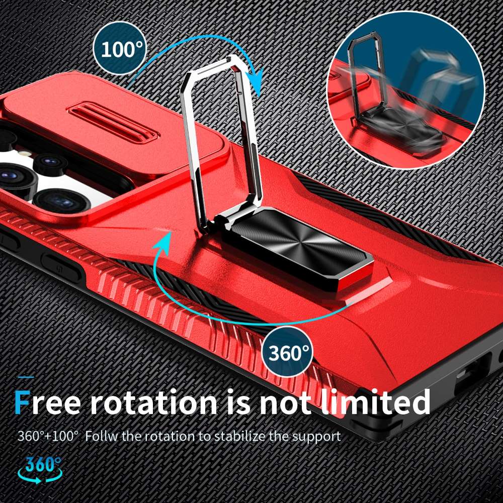 Outdoor Hülle für Samsung Galaxy S24 ULTRA Camshield Holder Schutz Cover Ständer