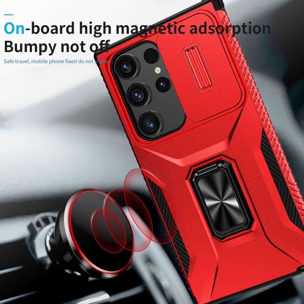 Outdoor Hülle für Samsung Galaxy S24 ULTRA Camshield Holder Schutz Cover Ständer