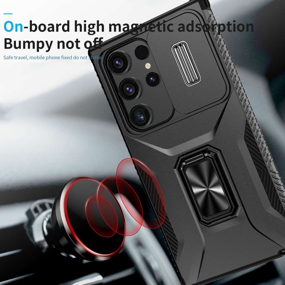 Outdoor Hülle für Samsung Galaxy S24 ULTRA Camshield Holder Schutz Cover Ständer