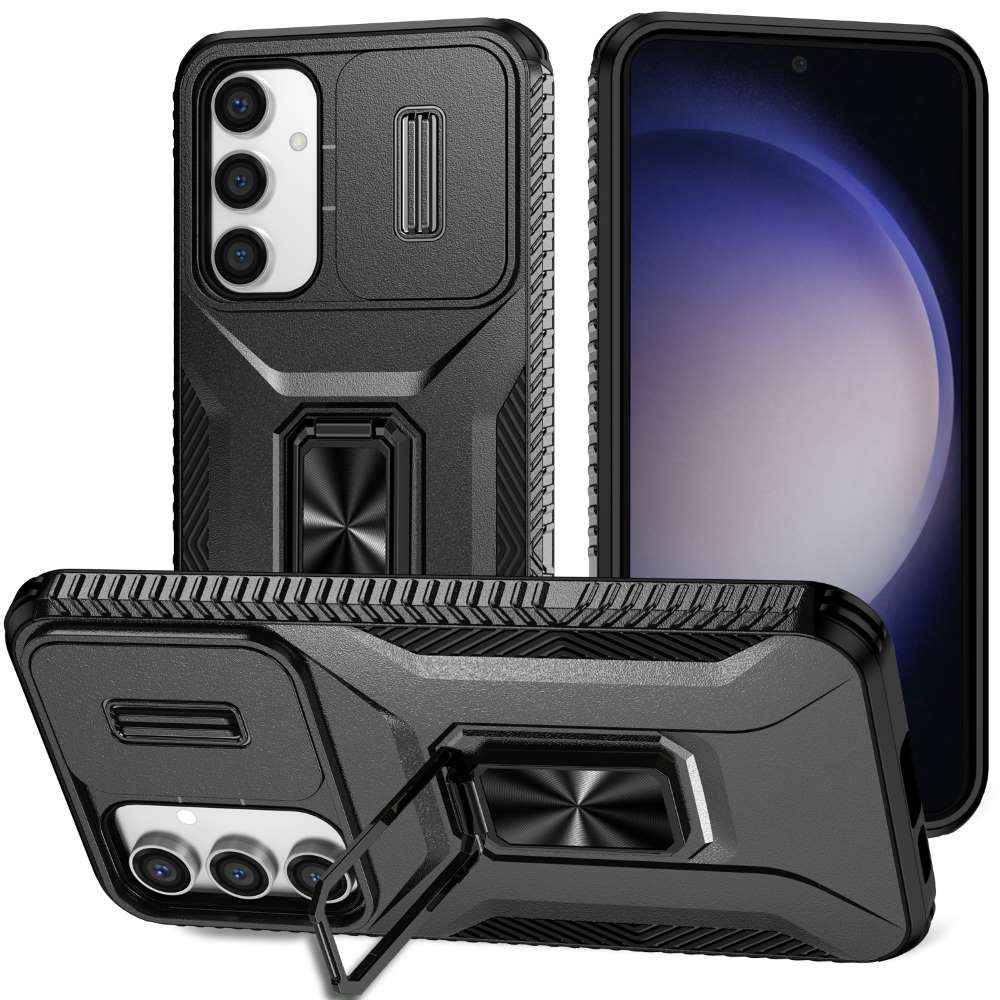Outdoor Hülle für Samsung Galaxy S23 FE Camshield Holder Schutz Cover Ständer