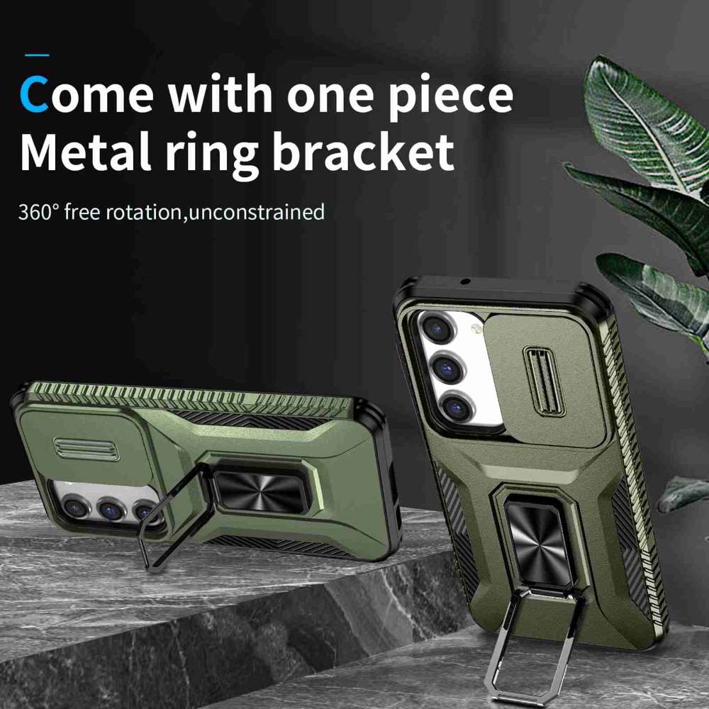 Outdoor Hülle für Samsung Galaxy S23 Camshield Holder Schutz Cover Ring Ständer