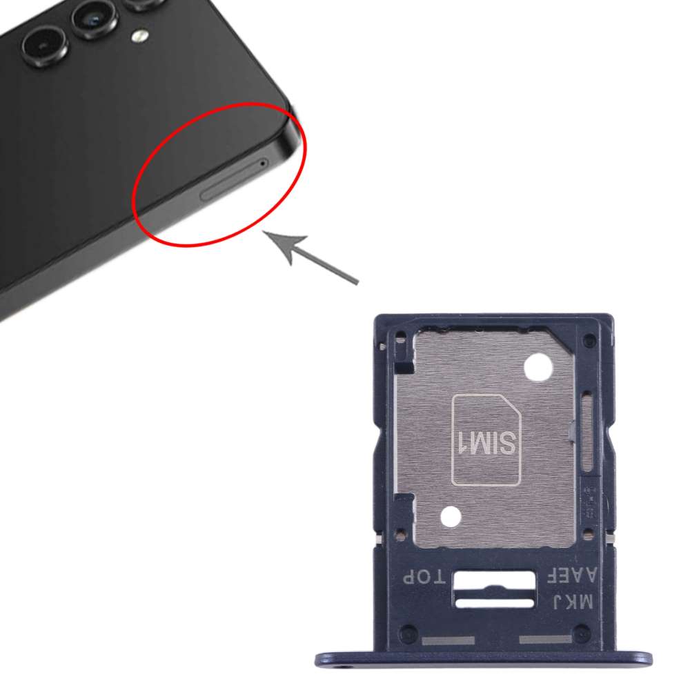 Dual Sim Tray für Samsung Galaxy A15 5G Karten Halter Fach Schlitten Slot Holder
