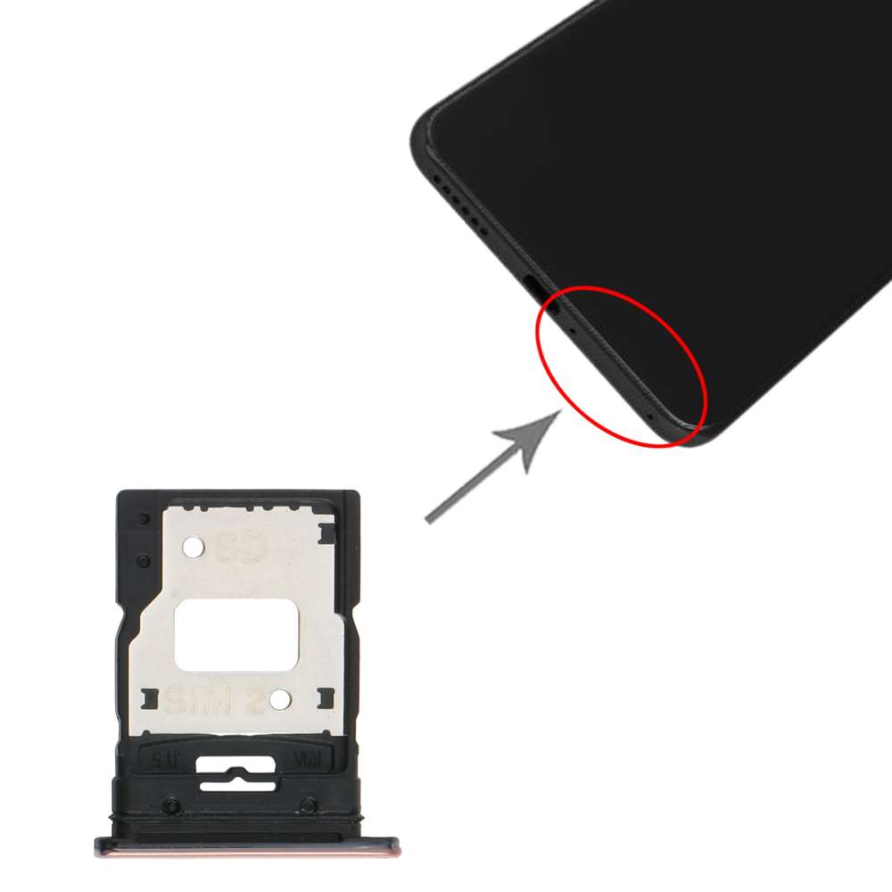 Dual Sim Tray für Xiaomi Mi 11 LITE Karten Halter Fach Schlitten Adapter Holder