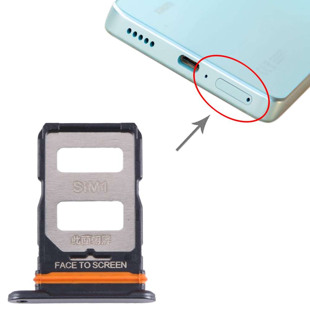 Dual Sim Tray für Xiaomi 12 LITE Karten Halter Fach Schlitten Adapter Holder