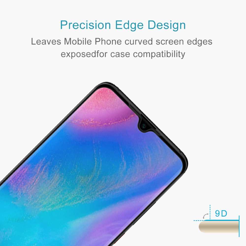 Schutzglas für HUAWEI P30 Full Cover Tempered Glass Schutzfolie Protector Film