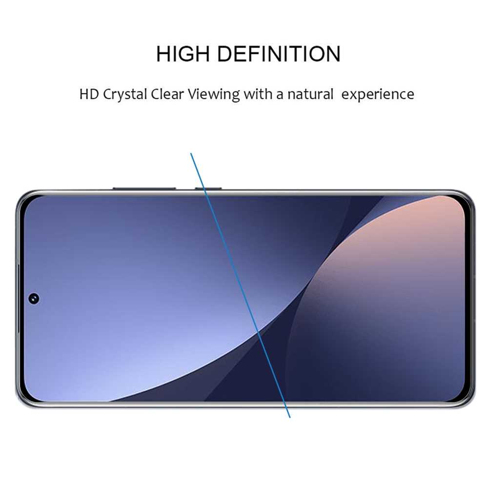 Schutzglas für XIAOMI 12 12X Full Cover Curved Tempered Glass Schutzfolie Film