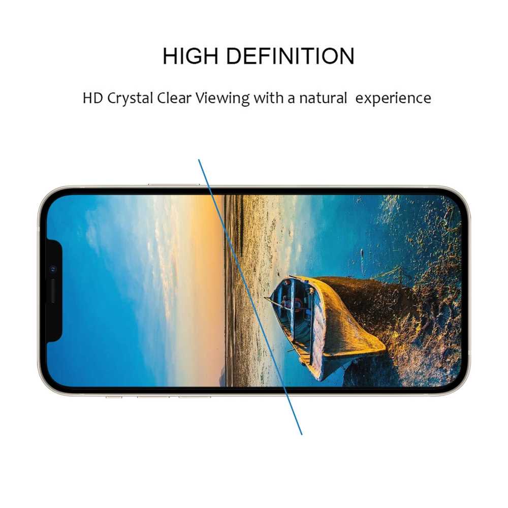 Schutzglas für APPLE IPHONE 13 13 PRO Full Cover Full Glue Tempered Glass Folie