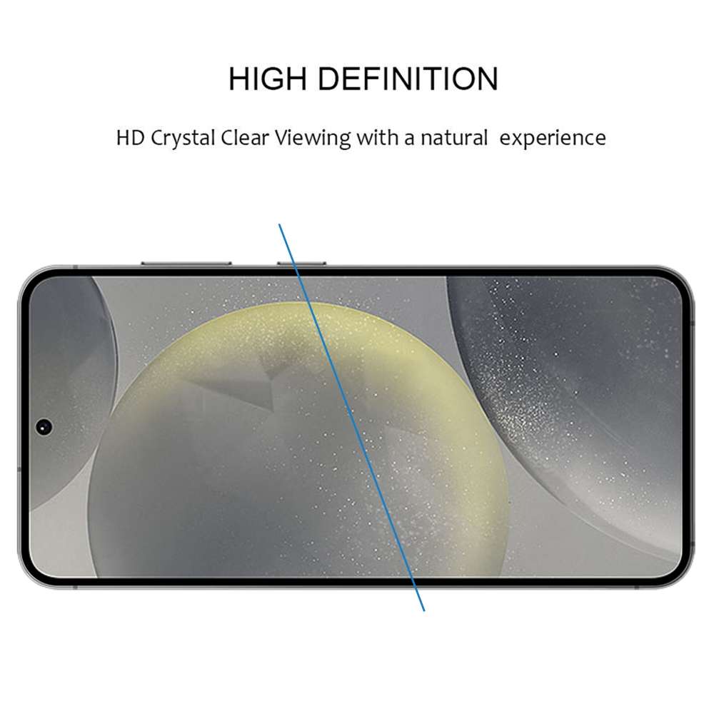Schutzglas für Samsung Galaxy S25 Full Cover Full Glue Tempered Glass Folie Film