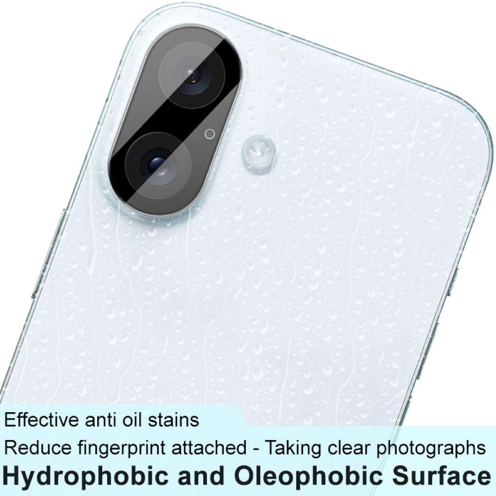IMAK Kamera Schutzglas für Apple iPhone 16 16 Plus Abdeckung Folie Glass Linse