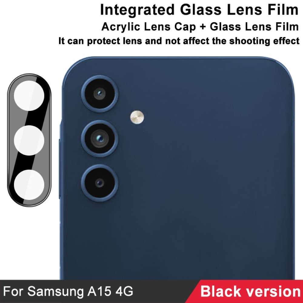 IMAK Kamera Schutzglas für Samsung Galaxy A15 Abdeckung Folie Linse Glass Film