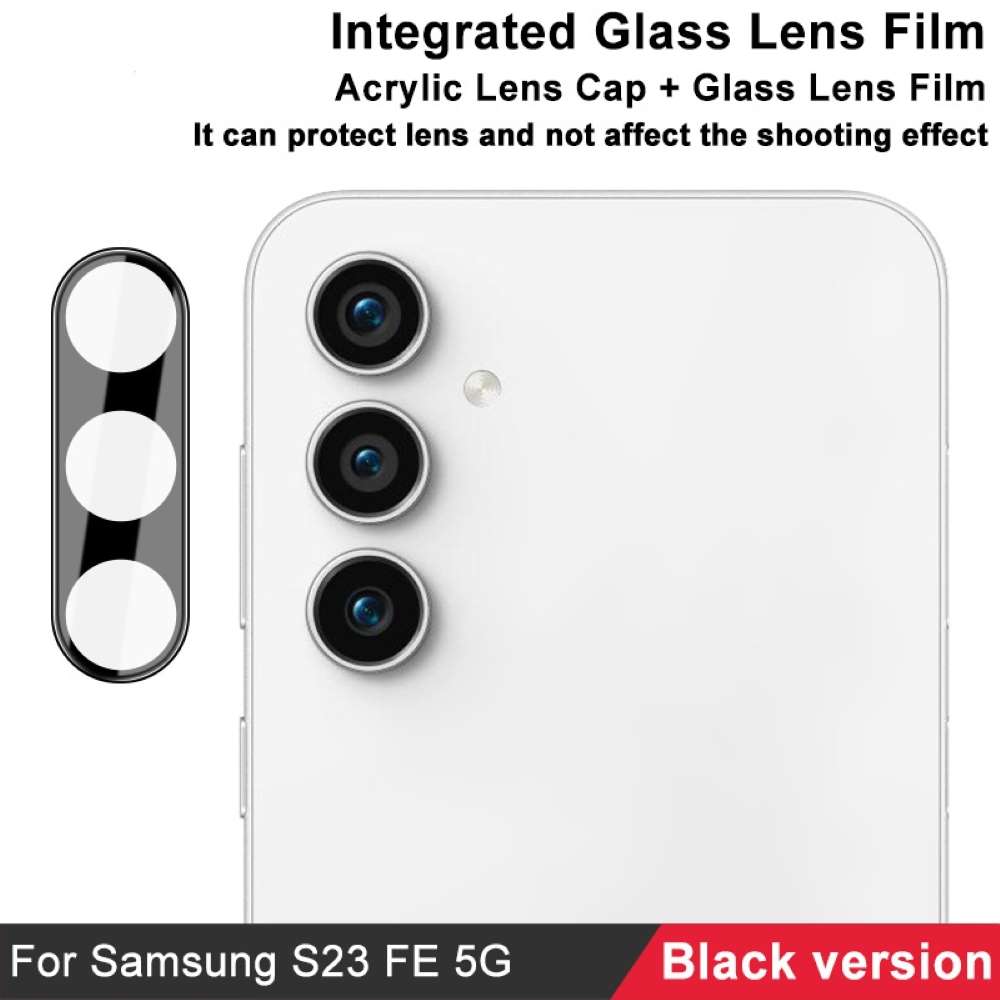 IMAK Kamera Schutzglas für Samsung Galaxy S23 FE Abdeckung Folie Glass Linse