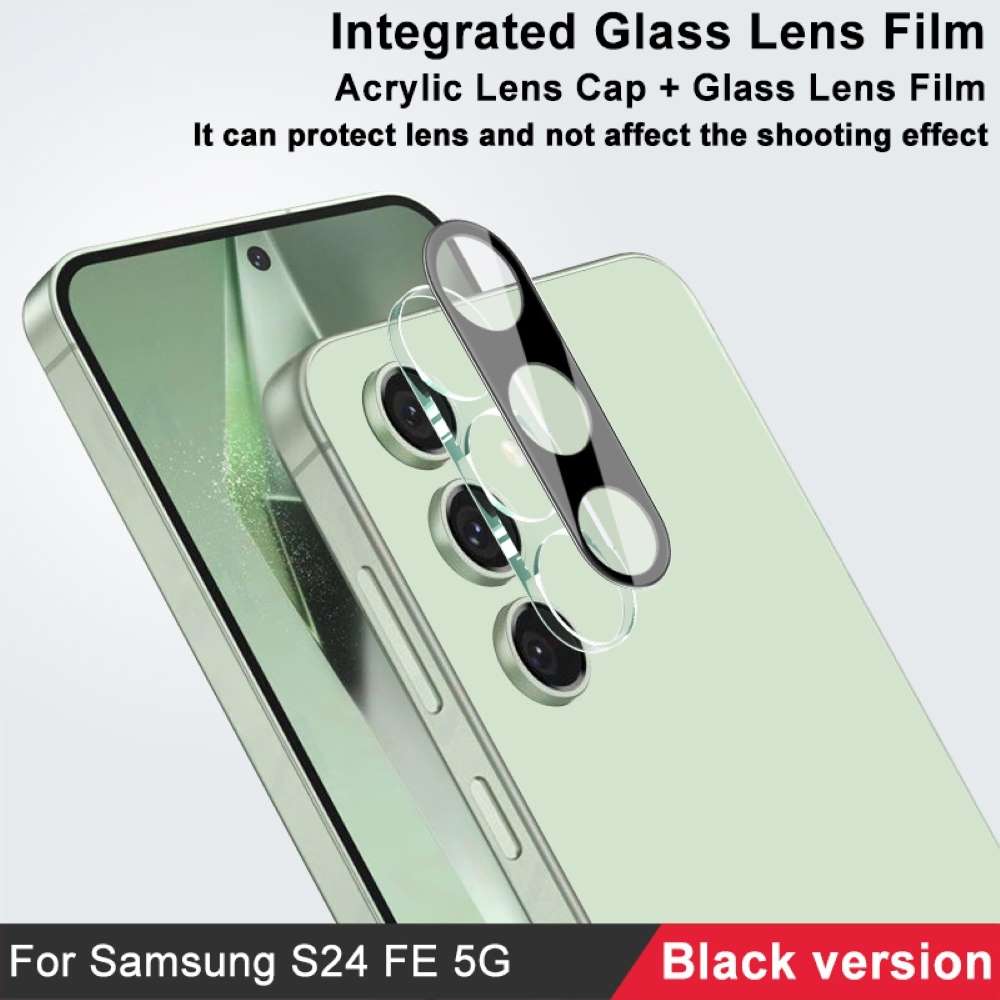 IMAK Kamera Schutzglas für Samsung Galaxy S24 FE Abdeckung Folie Glass Linse