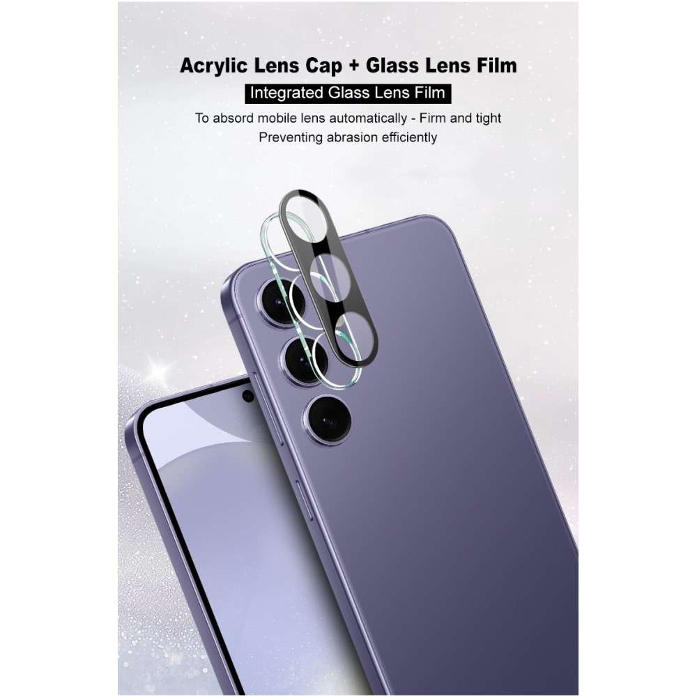 IMAK Kamera Schutzglas für Samsung Galaxy S25 Abdeckung Folie Linse Glass Film