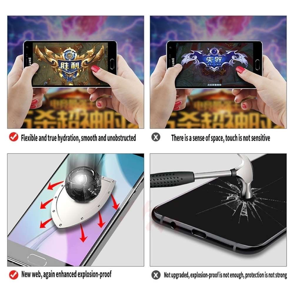 Schutzfolie für Samsung Galaxy S25 Hydrogel Folie Full Screen Displayschutz