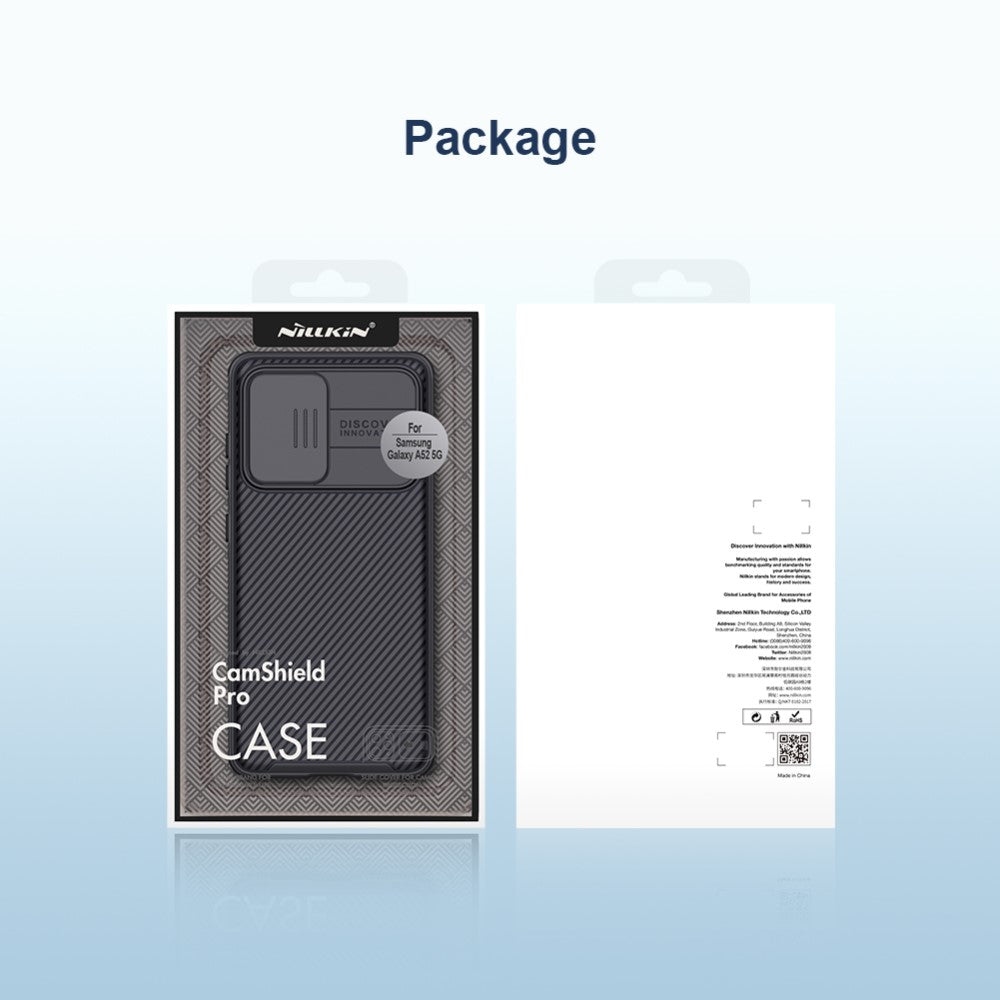 NILLKIN Hybrid Case für SAMSUNG GALAXY A52 A52s CamShield Pro Cover Schutzhülle