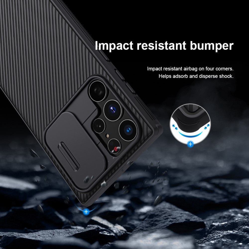 NILLKIN Hybrid Case für SAMSUNG GALAXY S22 ULTRA CamShield Pro Cover Schutzhülle