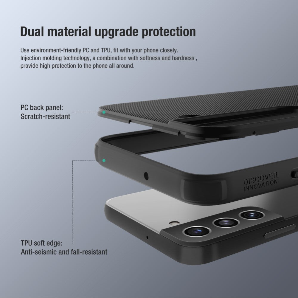 NILLKIN Hard Cover für Samsung Galaxy S22 Super Frosted Pro Case Matte Hülle