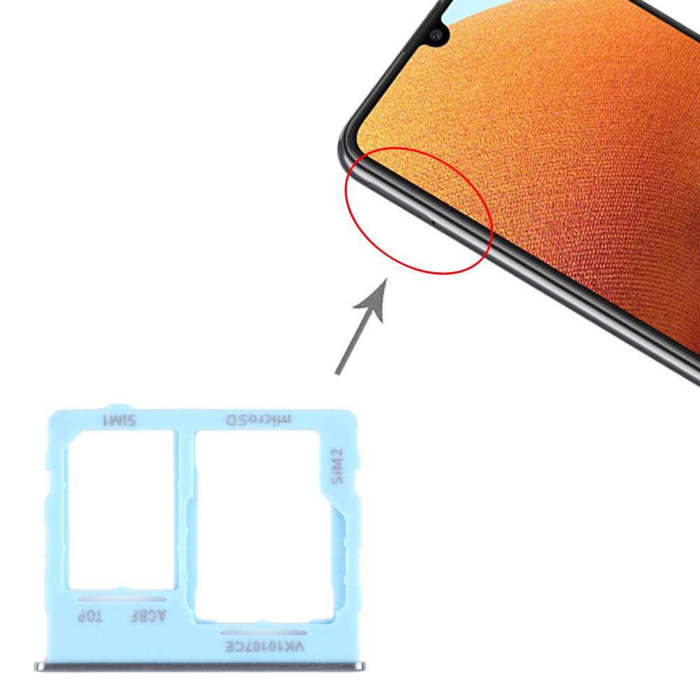 Dual Sim Tray für Samsung Galaxy A32 5G Kartenhalter Fach Schlitten SD Card Slot