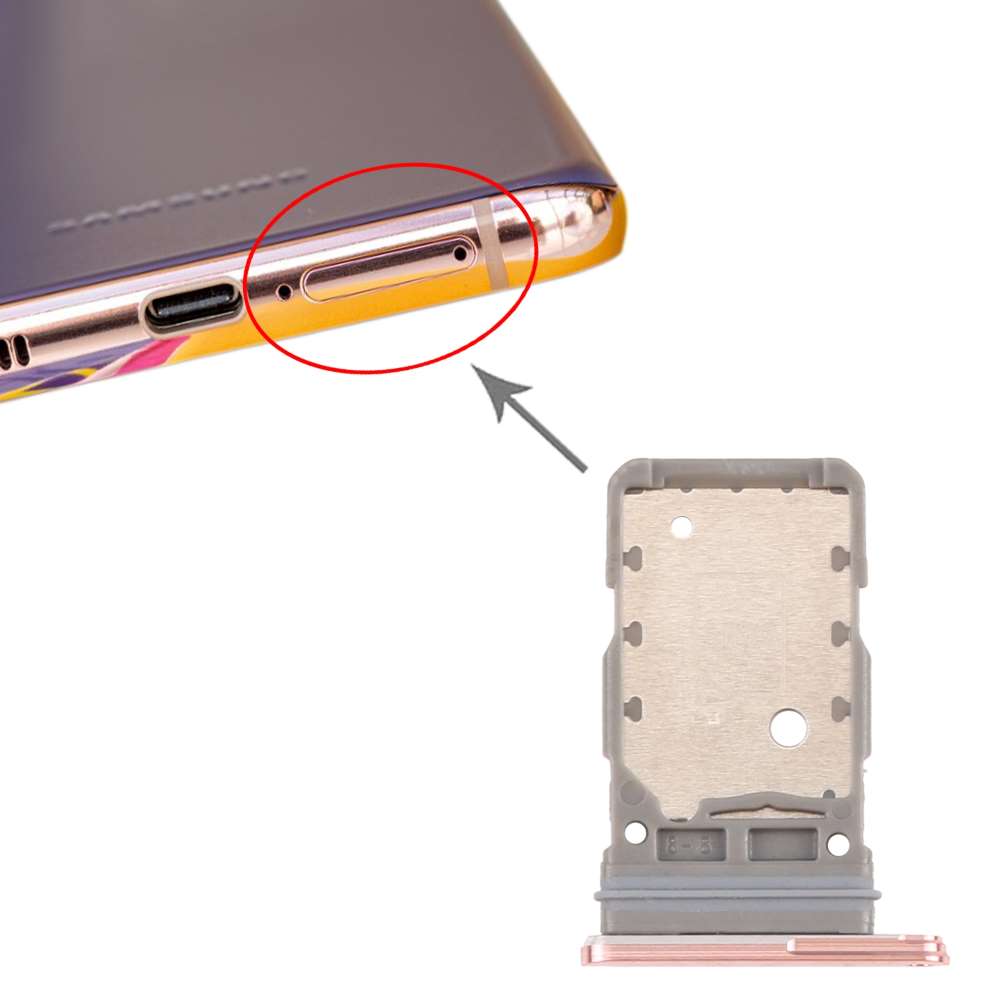 Dual Sim Tray für Samsung Galaxy S21 S21 PLUS S21 ULTRA Karten Halter Schlitten