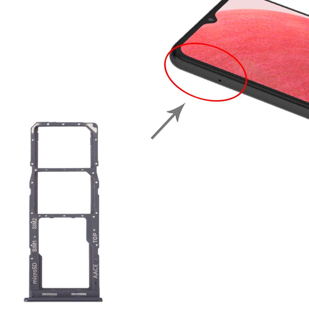 Dual Sim Tray für Samsung Galaxy A13 4G Kartenhalter Fach Schlitten SD Card Slot