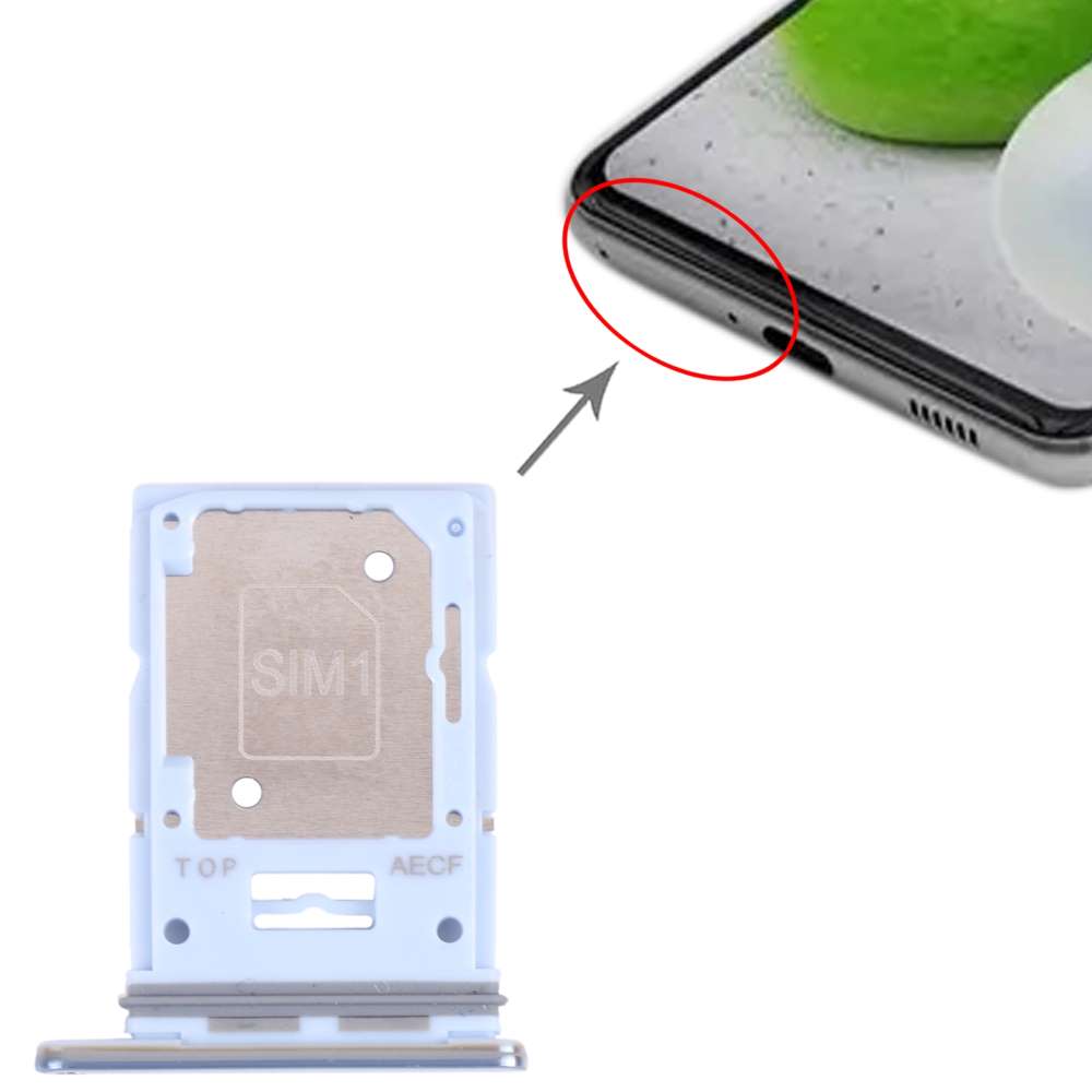 Dual Sim Tray für Samsung Galaxy A53 5G Kartenhalter Fach Schlitten SD Card Slot