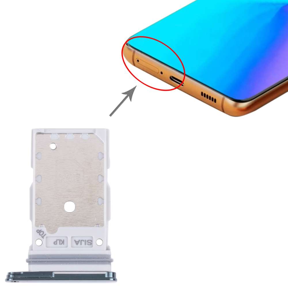 Dual Sim Tray für Samsung Galaxy S22 | S22+ PLUS Karten Halter Fach Schlitten