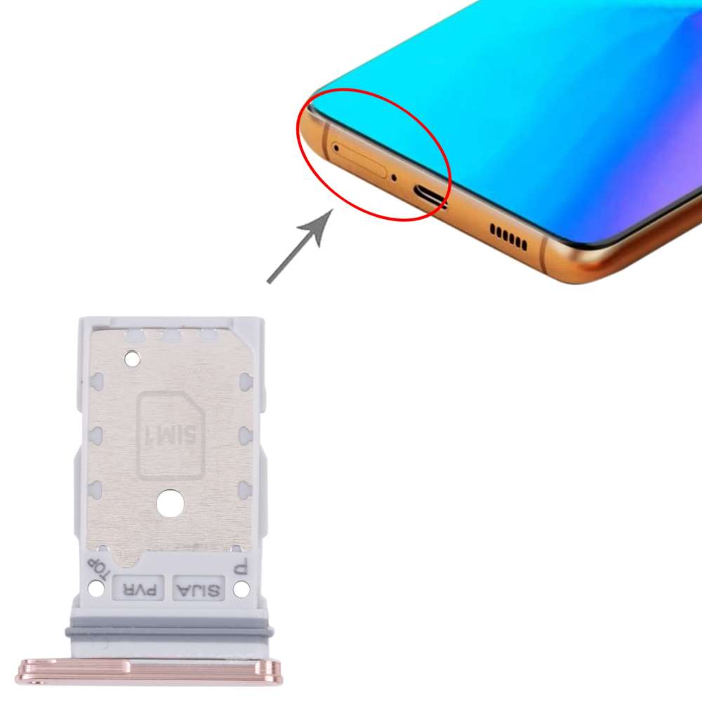 Dual Sim Tray für Samsung Galaxy S22 | S22+ PLUS Karten Halter Fach Schlitten