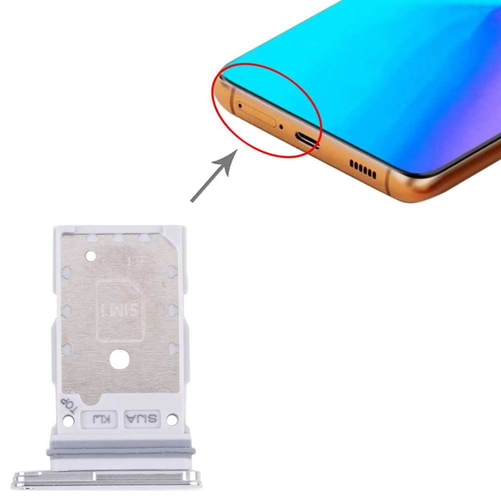 Dual Sim Tray für Samsung Galaxy S22 | S22+ PLUS Karten Halter Fach Schlitten