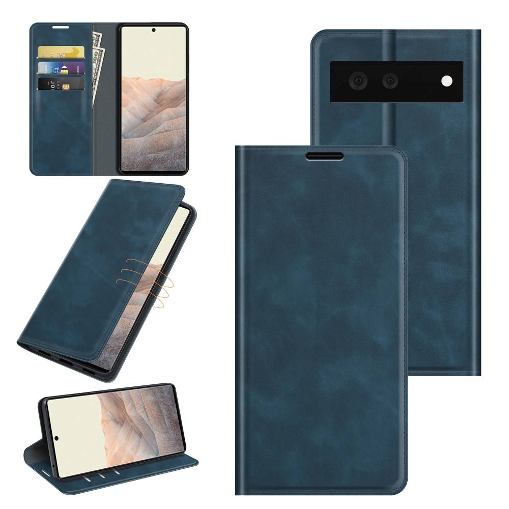 Handy Tasche für Google Pixel 6 Retro Skin Magnetic Klappetui Schutzhülle Case