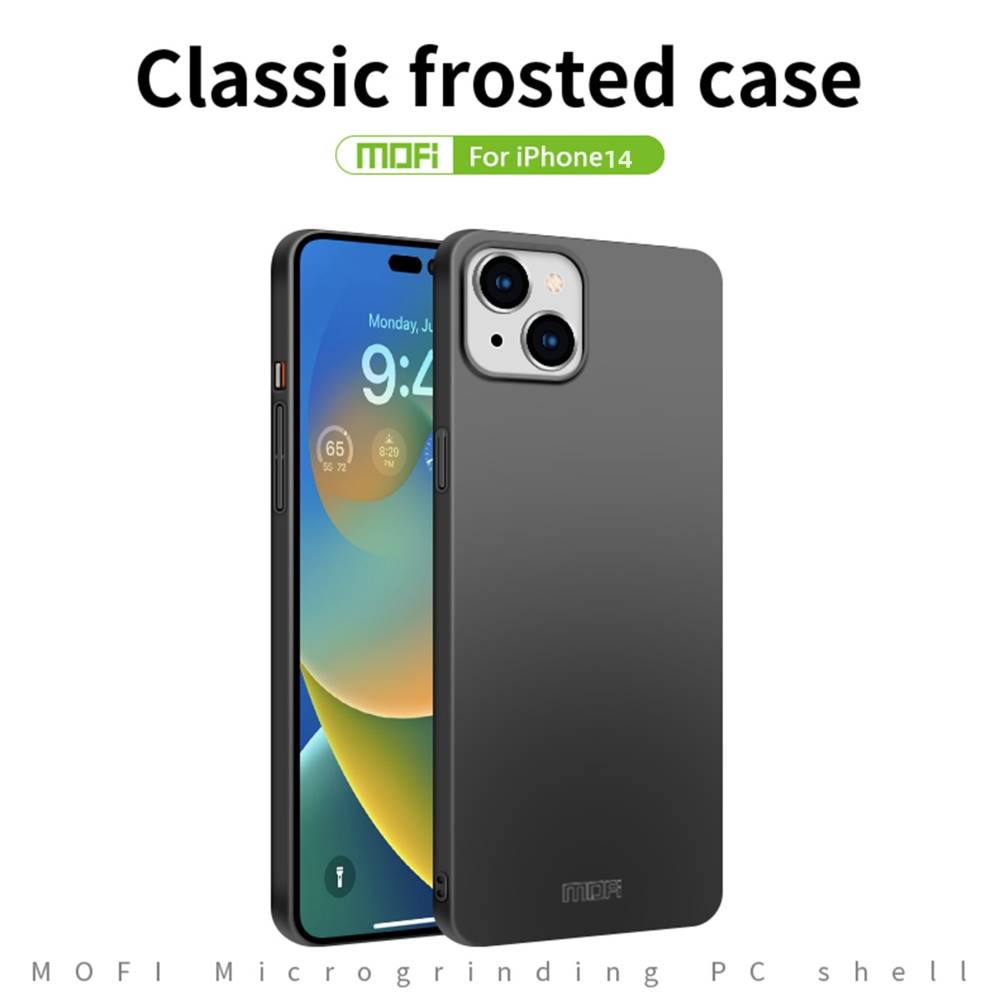 MOFI Hard Cover für Apple iPhone 14 ultradünne PC Handyhülle Matt Case 0,7mm