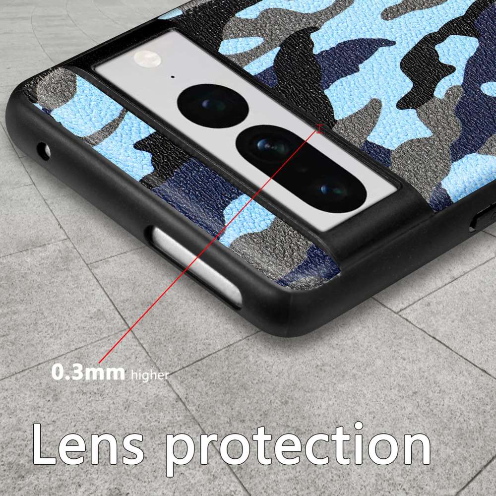 TPU Hülle für Google Pixel 8 Camouflage Schutz Case Army Flexibel Tarn Muster