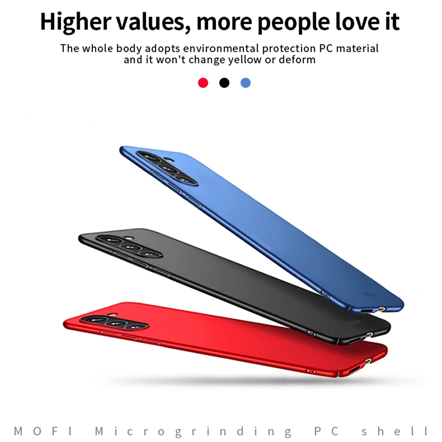 MOFI Hard Cover für Samsung Galaxy S24 PLUS ultradünne Handyhülle Matt Frosted