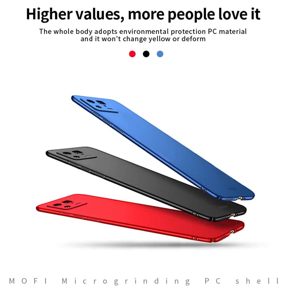 MOFI Hard Cover für Xiaomi 13 ultradünne PC Handyhülle Matt Case 0,7mm Frosted