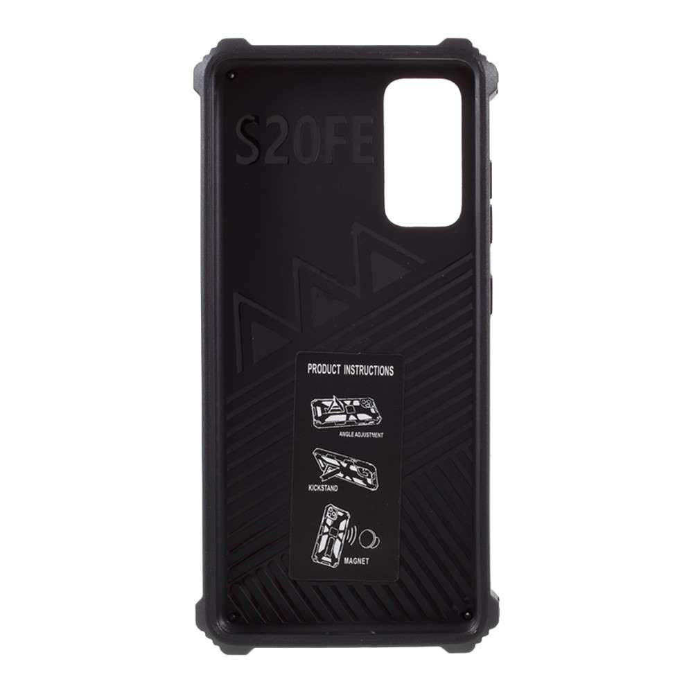 Outdoor Hülle für Samsung Galaxy S20 FE Camouflage Shockproof Schutz Armor Cover
