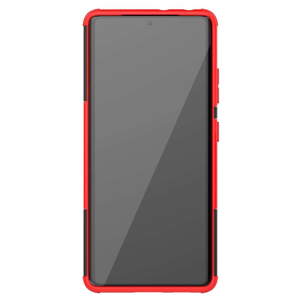 Outdoor Hülle für Samsung Galaxy S21 ULTRA Tire Rutschfest Stand PC TPU Case