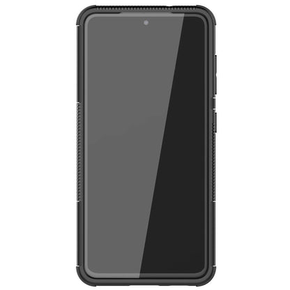 Outdoor Hülle für Samsung Galaxy S21 FE Tire Rutschfest Kickstand Schutz Cover