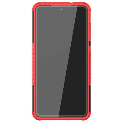 Outdoor Hülle für Samsung Galaxy S21 FE Tire Rutschfest Kickstand Schutz Cover